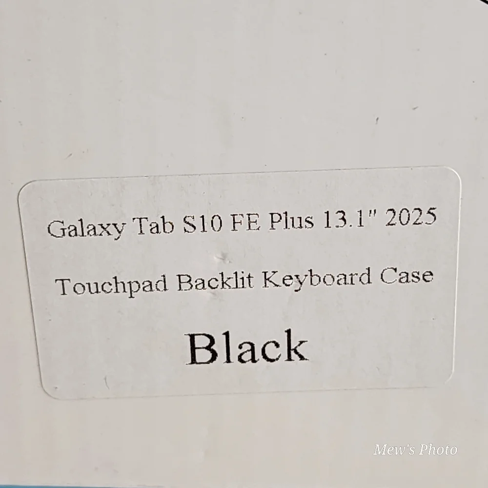 Wireless Keyboard Case for Samsung Galaxy Tab S10 FE Plus 13.1